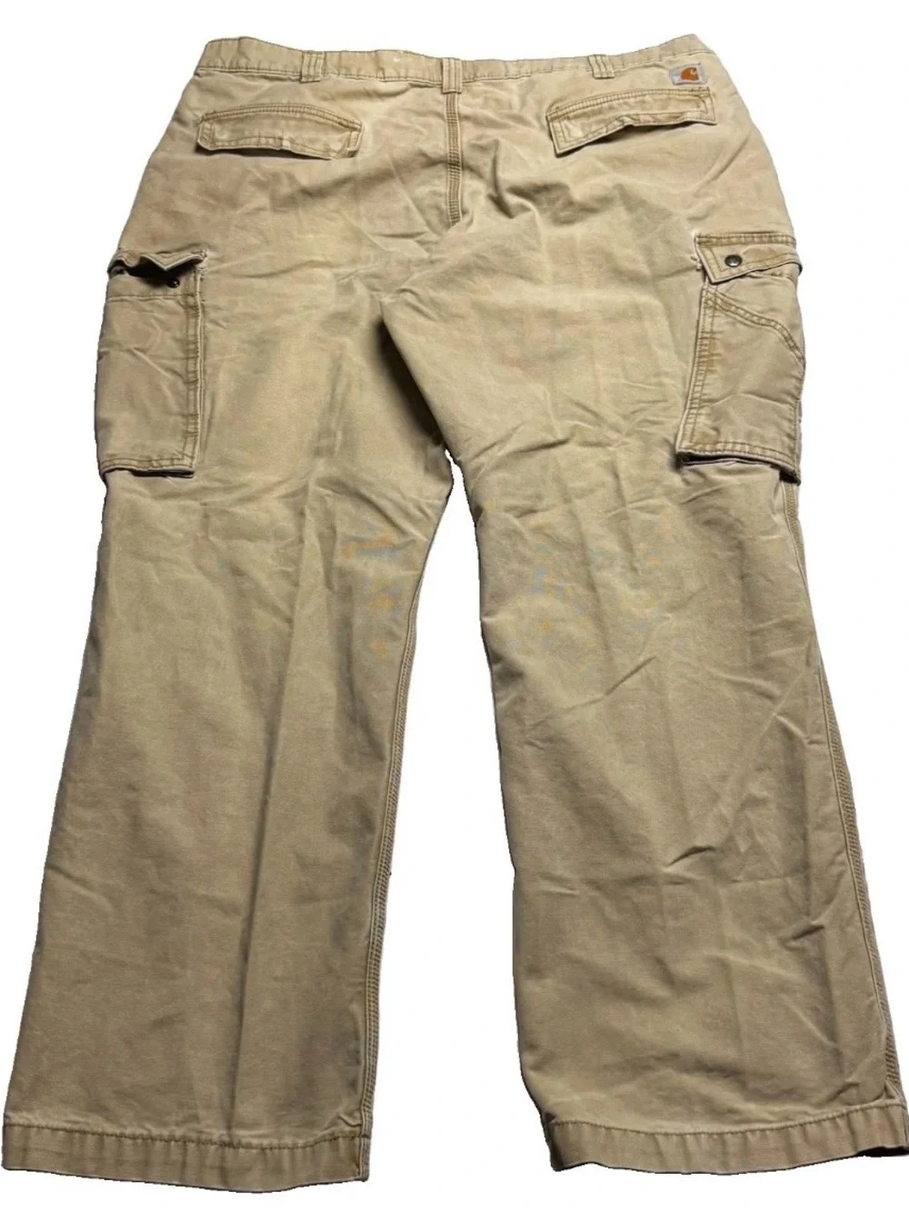 Carhartt (100272253) Relaxed Fit Straight Leg Rigby Cargo Pant In Khaki 42x30
